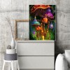 Mushroom House - Full Square Diamond - 40x50cm