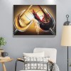 Wine Glass - Full Round Diamond - 40x30cm