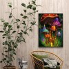 Mushroom House - Full Square Diamond - 40x50cm