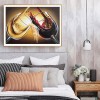 Wine Glass - Full Round Diamond - 40x30cm