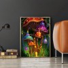 Mushroom House - Full Square Diamond - 40x50cm
