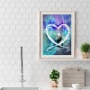 Love - Full Round Diamond - 30x40cm