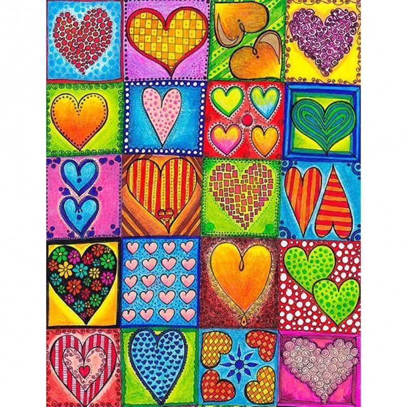 Heart - Full Round D...