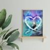Love - Full Round Diamond - 30x40cm