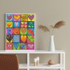 Heart - Full Round Diamond - 40x50cm