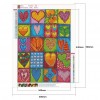 Heart - Full Round Diamond - 40x50cm