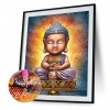 Buddha  - Full Round Diamond - 30x40cm