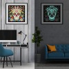 Skeleton - Special Shaped Dimond - 30*30cm