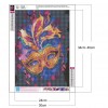 Mask  - Full Round Diamond - 30x40cm