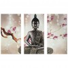 3pcs/set Buddha-Full Round Diamond Painting - 90x55cm