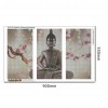 3pcs/set Buddha-Full Round Diamond Painting - 90x55cm