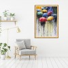 Heavy Rain - Full Round Diamond - 30x40cm