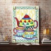 Kettle - Special Shaped Diamond - 30x30cm