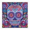 Novelty Skull - Special Shaped Diamond - 25x25cm