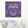 Novelty Skull - Special Shaped Diamond - 25x25cm