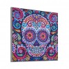Novelty Skull - Special Shaped Diamond - 25x25cm