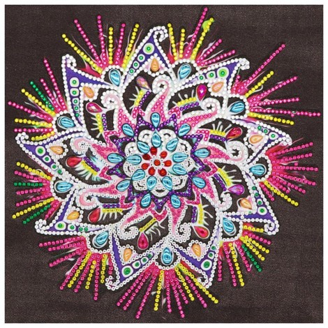 Mandala - Special Shaped Diamond - 30x30cm