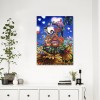 Abstract - Special Shaped Diamond - 40x30cm