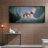 Soft Kiss Abstract - Full Round Diamond - 80*40cm