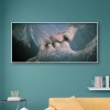 Soft Kiss Abstract - Full Round Diamond - 80*40cm