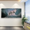 Soft Kiss Abstract - Full Round Diamond - 80*40cm