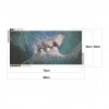 Soft Kiss Abstract - Full Round Diamond - 80*40cm