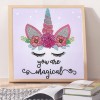 Magical Horse - Special Shaped Diamond - 30x30cm