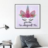 Magical Horse - Special Shaped Diamond - 30x30cm