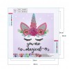 Magical Horse - Special Shaped Diamond - 30x30cm