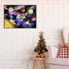 Novelty Planets - Full Round Diamond - 40x30cm