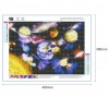 Novelty Planets - Full Round Diamond - 40x30cm