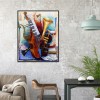 Musical Instruments - Full Round Diamond - 30x40cm