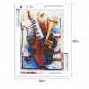 Musical Instruments - Full Round Diamond - 30x40cm