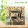 Sewing Machine - Full Round Diamond - 30x30cm