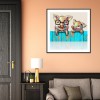 Pig - Full Round Diamond - 30x30cm