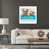 Pig - Full Round Diamond - 30x30cm