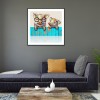 Pig - Full Round Diamond - 30x30cm