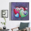 Abstract - Special Shaped Diamond - 25x25cm