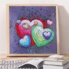 Abstract - Special Shaped Diamond - 25x25cm