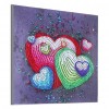 Abstract - Special Shaped Diamond - 25x25cm