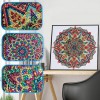 5D DIY Special Shaped Diamond Painting Cross Stitch (D1020 Round Circle)
