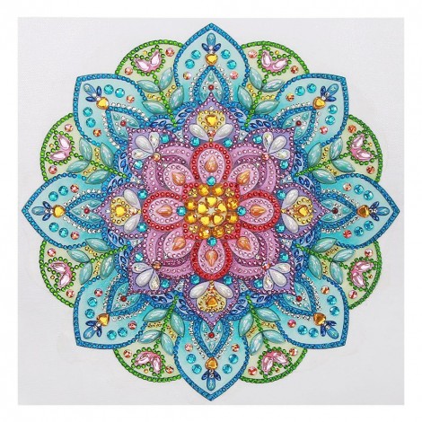 Mandala  - Special Shaped Diamond - 30x30cm