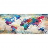 Map - Full Round Diamond - 110*50cm