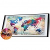 Map - Full Round Diamond - 110*50cm