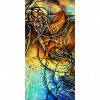 Abstract Design - Full Round Diamond Painting - 85x45cm