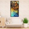 Abstract Design - Full Round Diamond Painting - 85x45cm