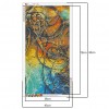 Abstract Design - Full Round Diamond Painting - 85x45cm