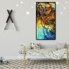 Abstract Design - Full Round Diamond Painting - 85x45cm