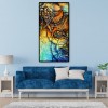 Abstract Design - Full Round Diamond Painting - 85x45cm