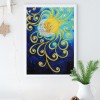 Sun Moon - Special Shaped Dimond - 30*40cm
